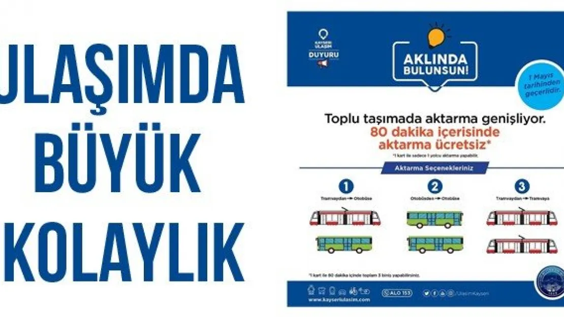 Ulaşımda büyük kolaylık