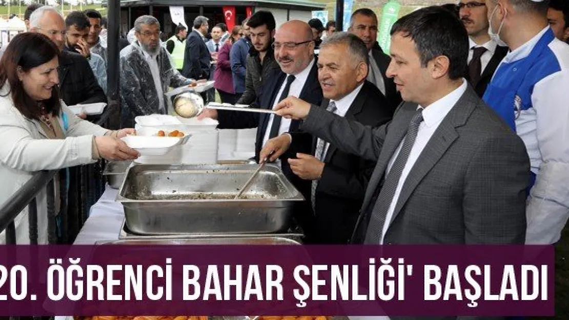 ཐ. Öğrenci Bahar Şenliği' başladı