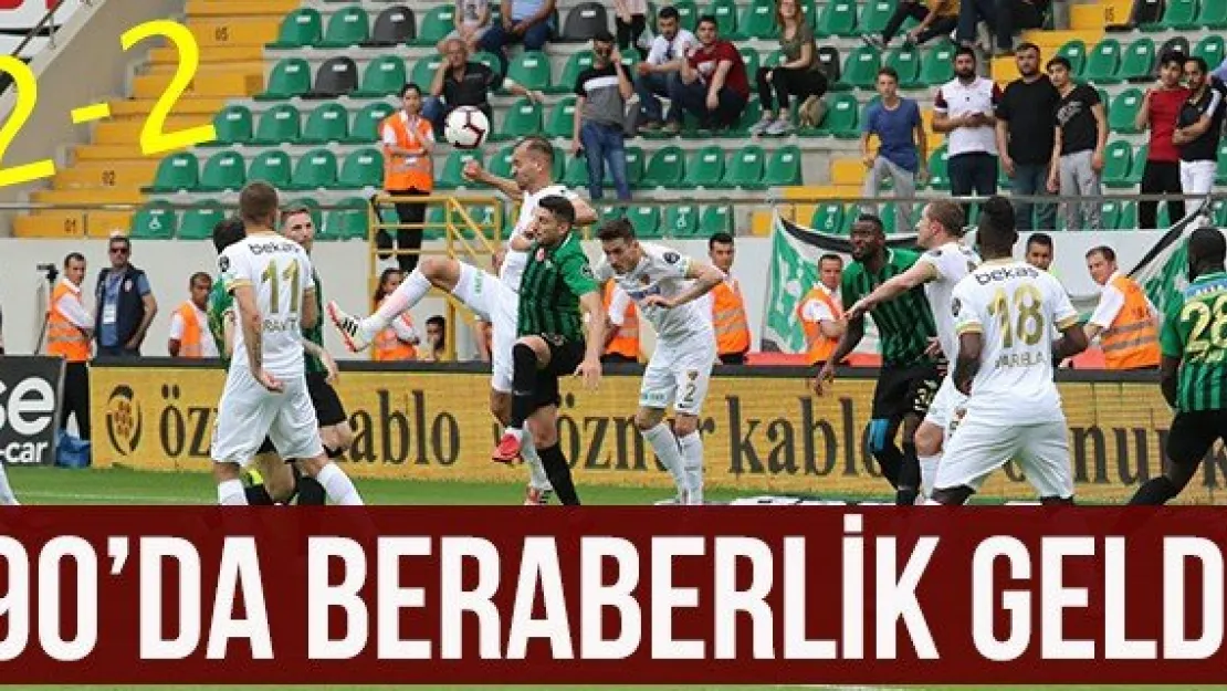 90'da Beraberlik Geldi