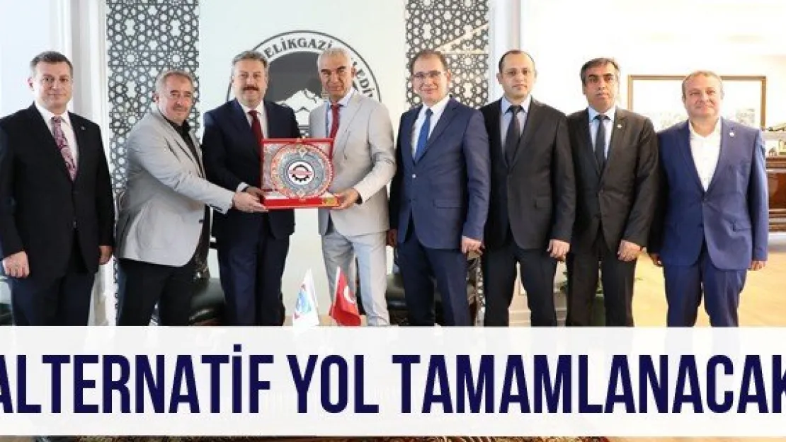 Alternatif yol tamamlanacak