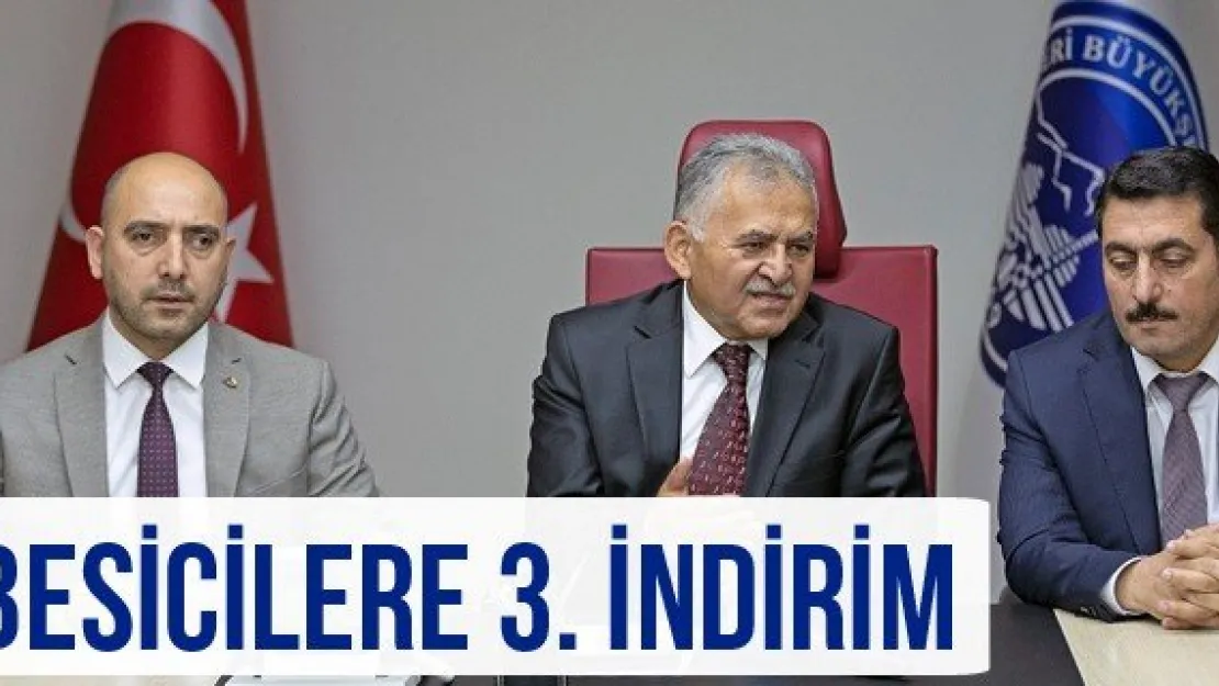 BESİCİLERE 3. İNDİRİM