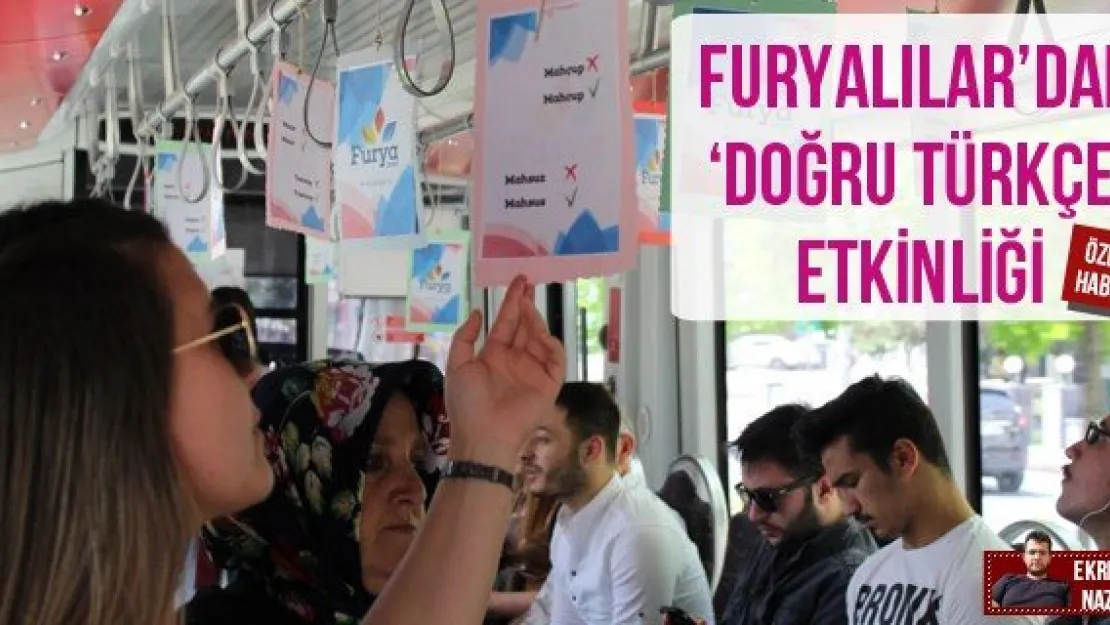 Furyalılar'dan 'Doğru Türkçe' etkinliği