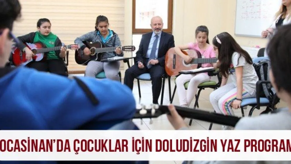Kocasinan'da Çocuklar İçin Doludizgin Yaz Programı