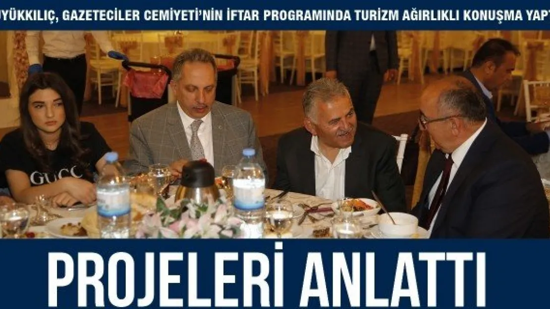 PROJELERİ ANLATTI