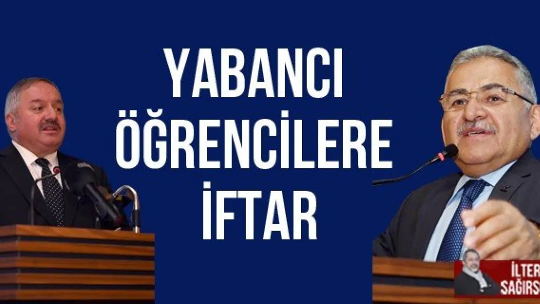 YABANCI ÖĞRENCİLERE İFTAR