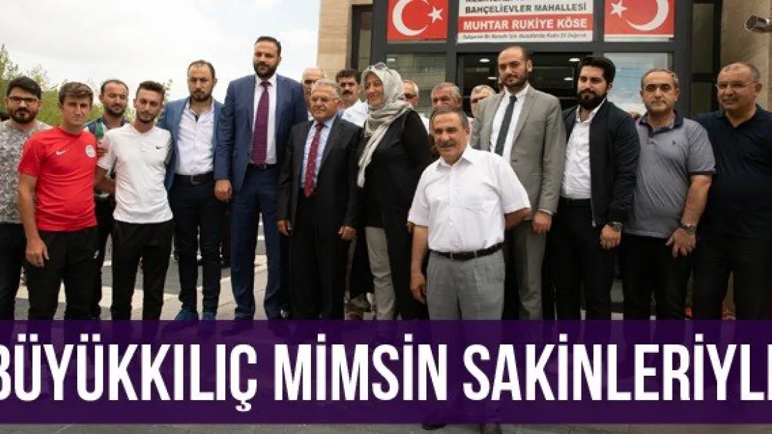 Büyükkılıç Mimsin sakinleriyle