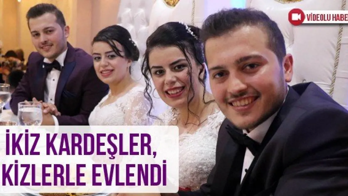 İkiz kardeşler, ikizlerle evlendi