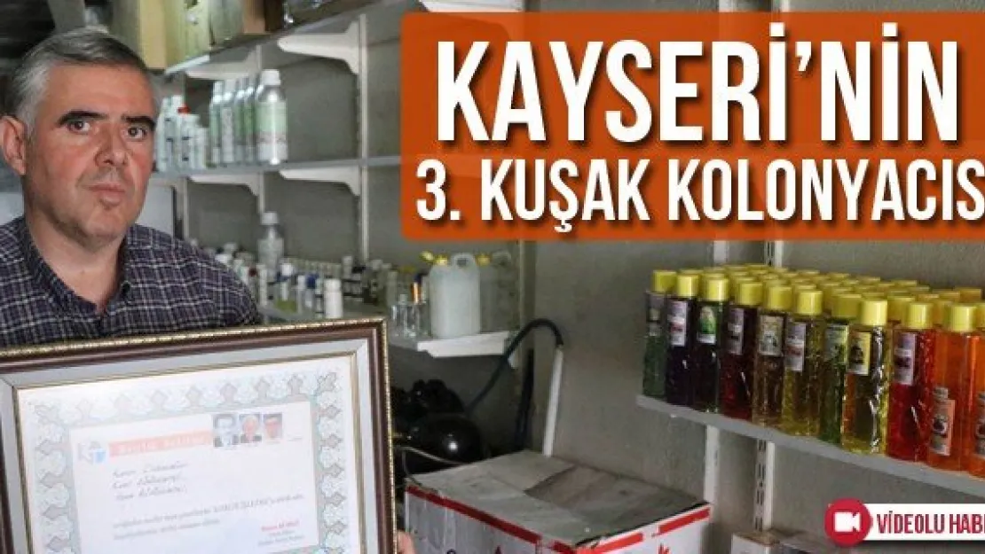 Kayseri'nin 3. kuşak kolonyacısı