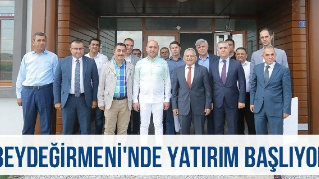 Beydeğirmeni'nde yatırım başlıyor