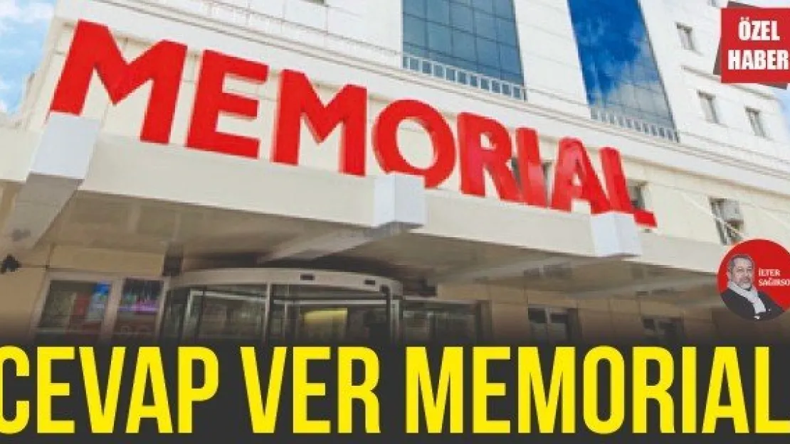 CEVAP VER MEMORIAL