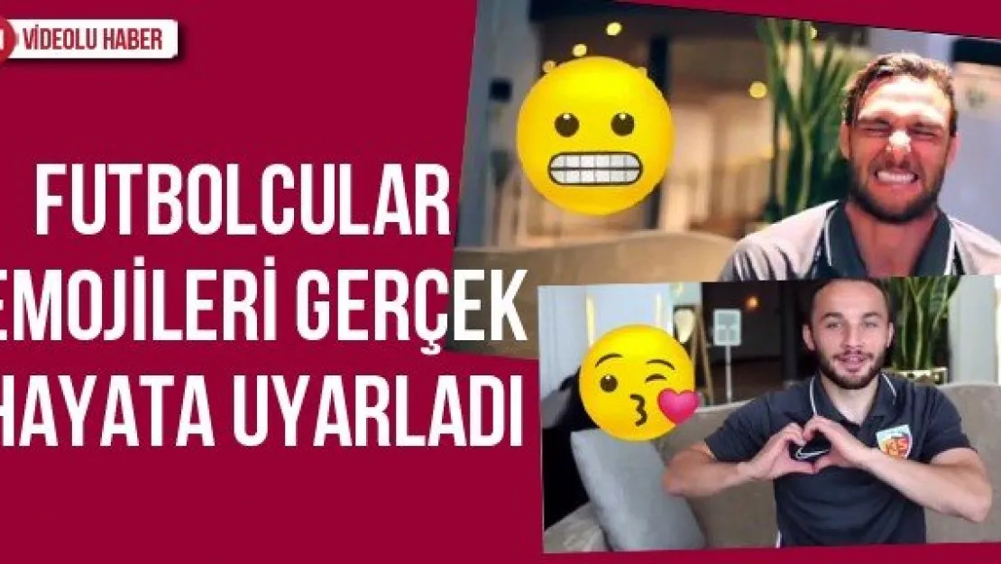 Futbolcular Emojileri Gerçek Hayata Uyarladı