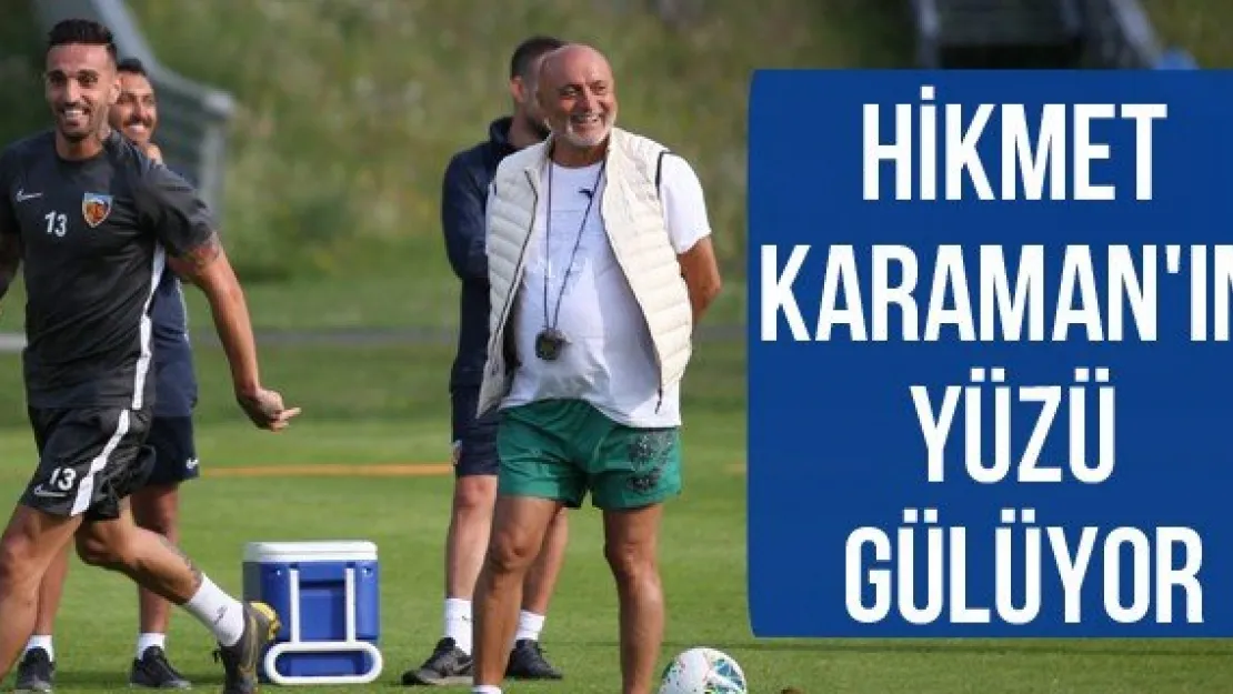 Hikmet Karaman'ın yüzü gülüyor