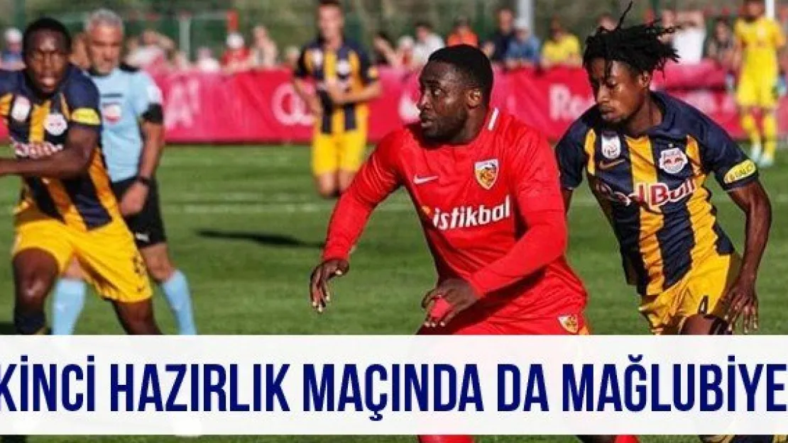 İkinci Hazırlık Maçında Da Mağlubiyet