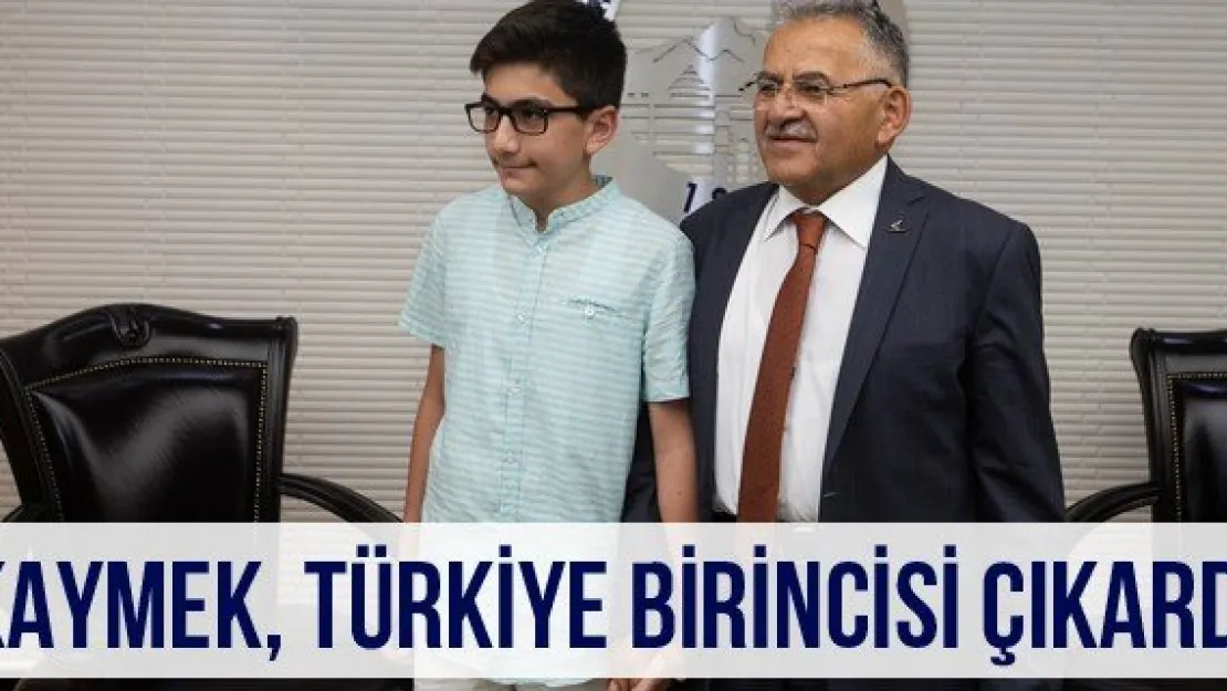 KAYMEK, Türkiye birincisi çıkardı