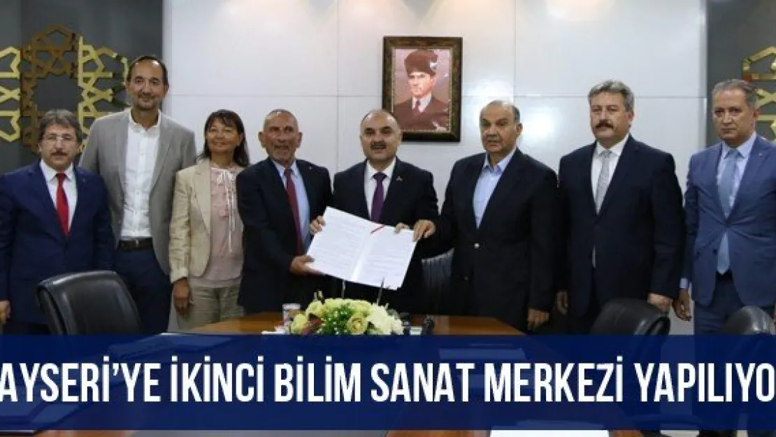 Kayseri'ye İkinci Bilim Sanat Merkezi Yapılıyor