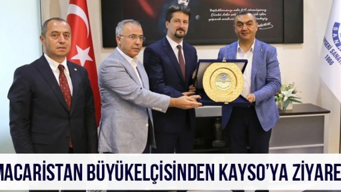 Macaristan Büyükelçisinden KAYSO'ya Ziyaret