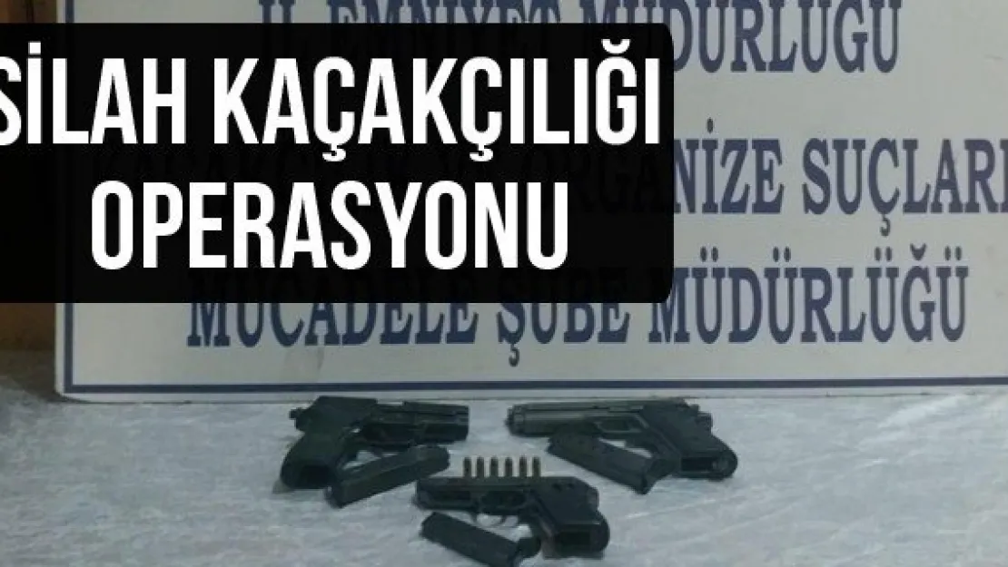 Silah Kaçakçılığı Operasyonu