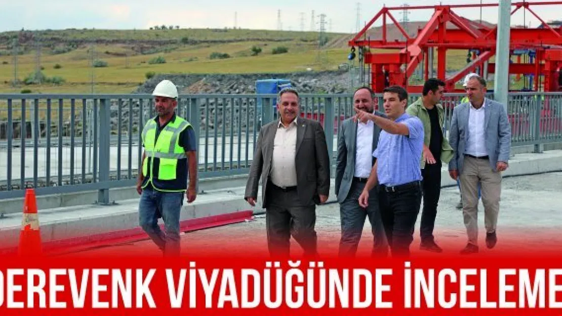 Talas Derevenk Viyadüğünde inceleme