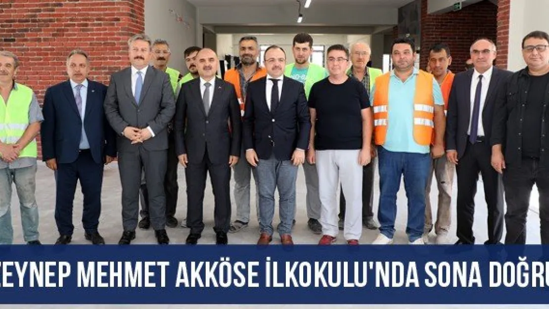Zeynep Mehmet Akköse İlkokulu'nda Sona Doğru
