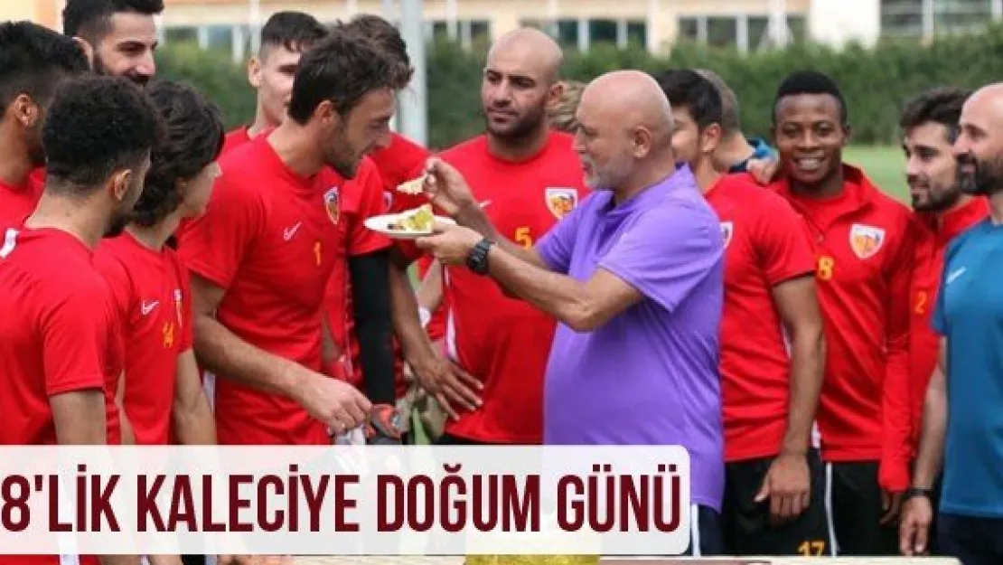 38'lik kaleciye Doğum Günü