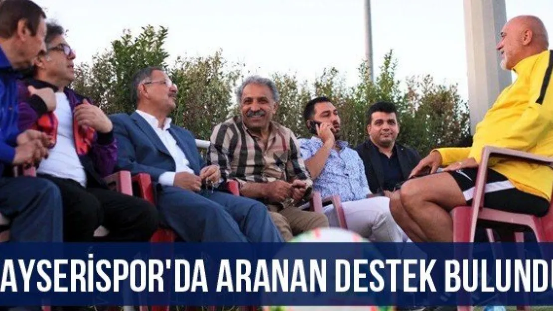 Kayserispor'da aranan destek bulundu
