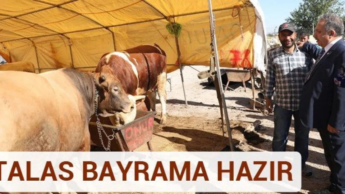 Talas bayrama hazır