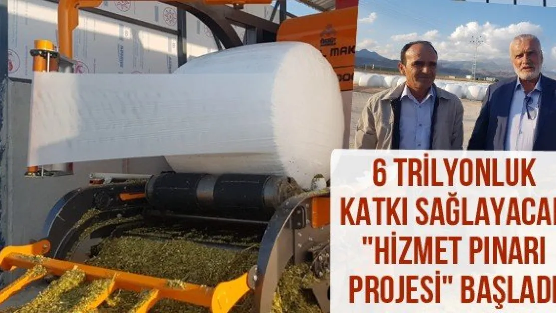 6 trilyonluk katkı sağlayacak &quothizmet pınarı projesi" başladı
