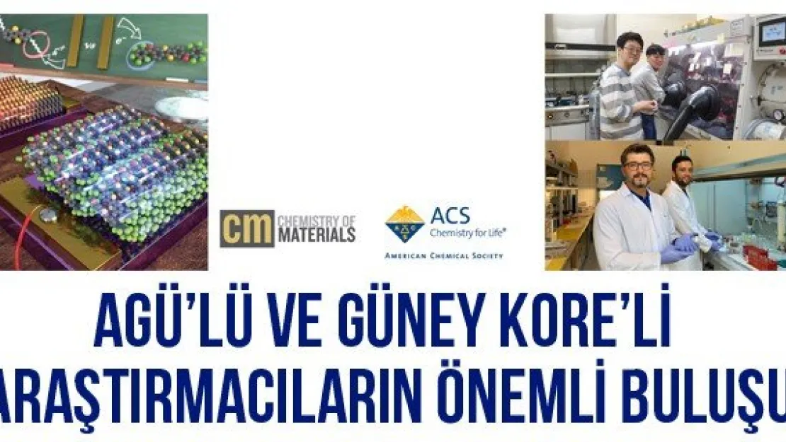 AGÜ'lü ve Güney Kore'li Araştırmacıların Önemli Buluşu