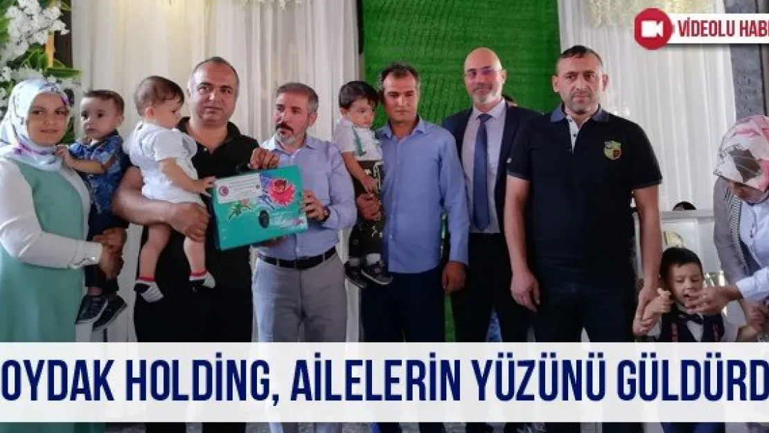 Boydak Holding, ailelerin yüzünü güldürdü