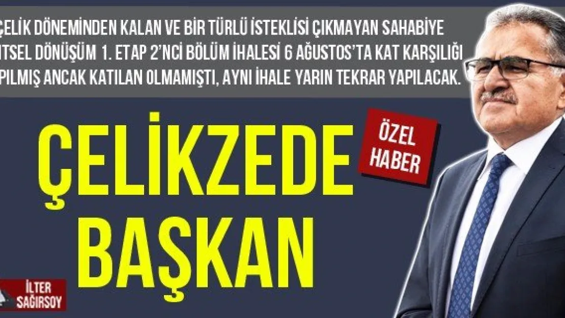 ÇELİKZEDE BAŞKAN