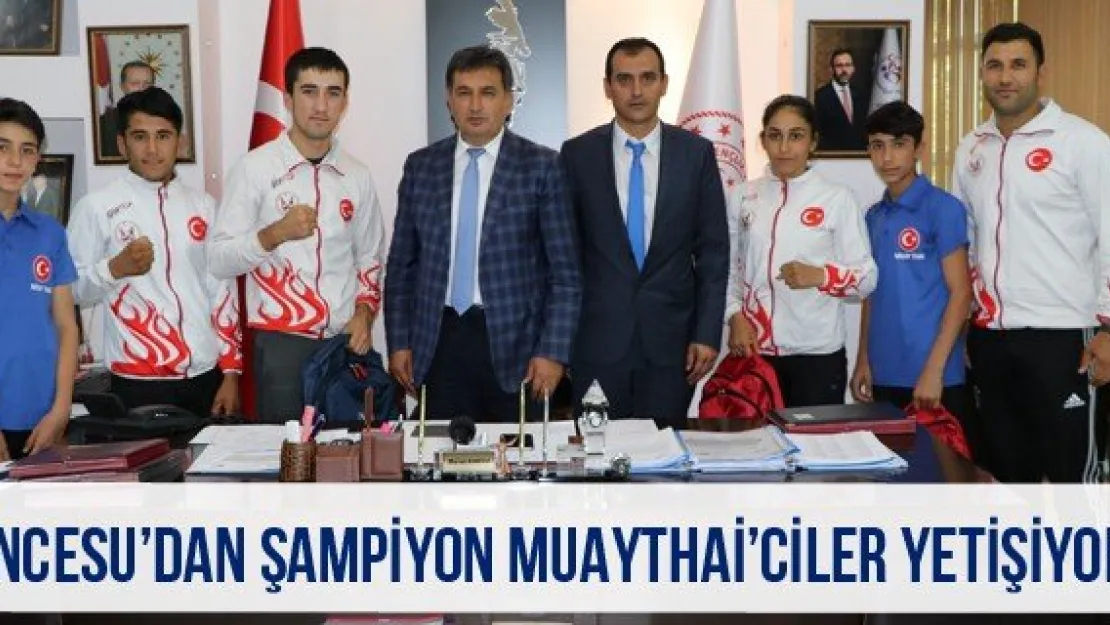 İncesu'dan Şampiyon Muaythai'ciler Yetişiyor