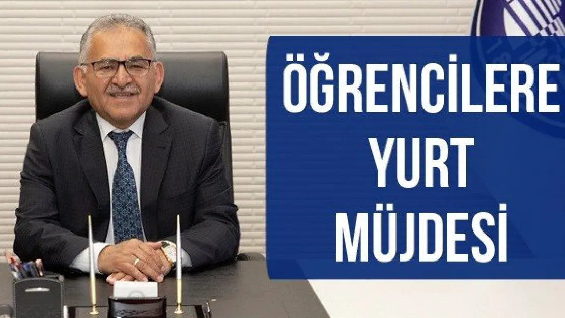 Öğrencilere Yurt Müjdesi