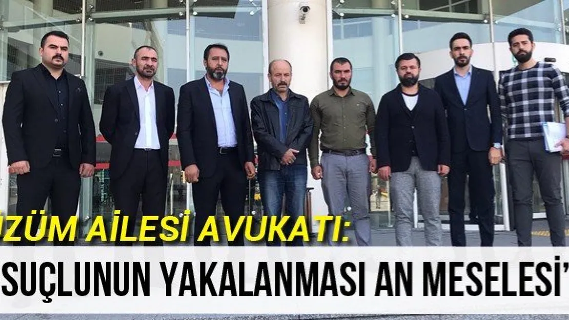 &quotSuçlunun yakalanması an meselesi'