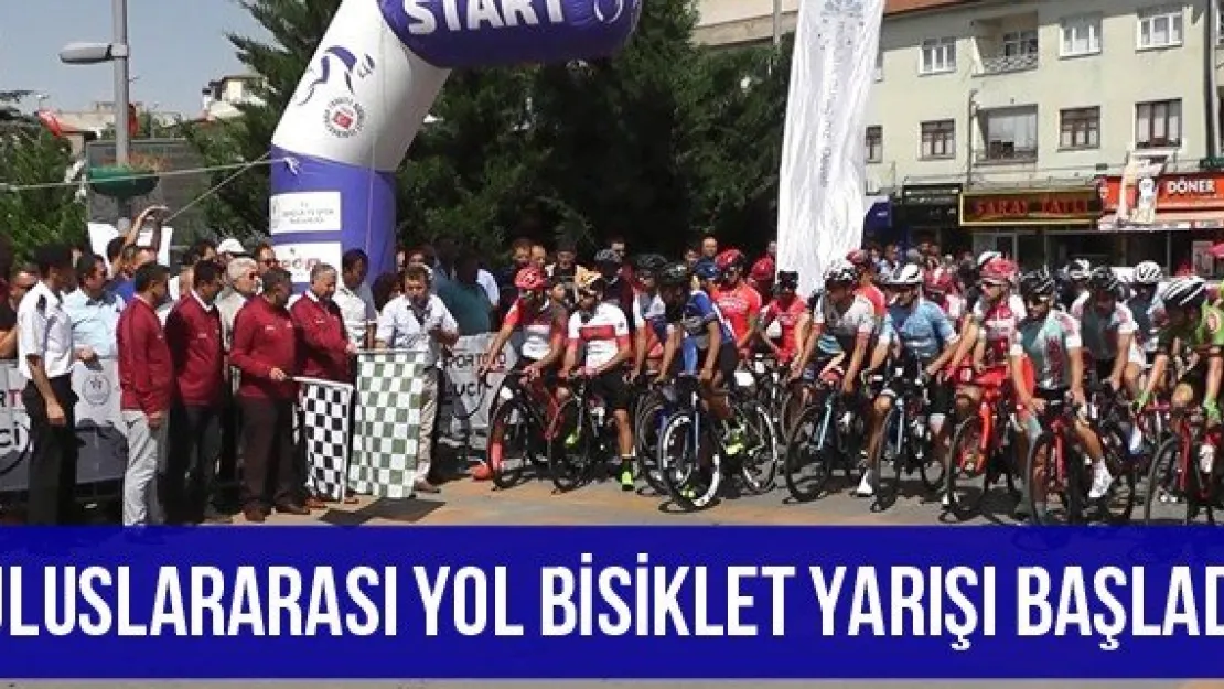Uluslararası Yol Bisiklet Yarışı başladı
