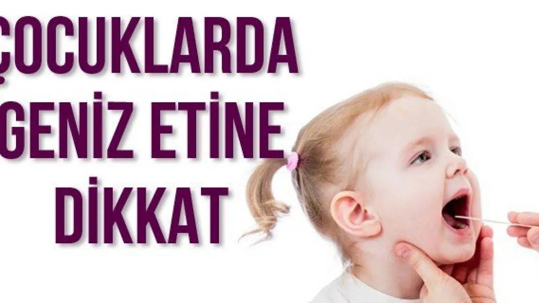 Çocuklarda geniz etine dikkat