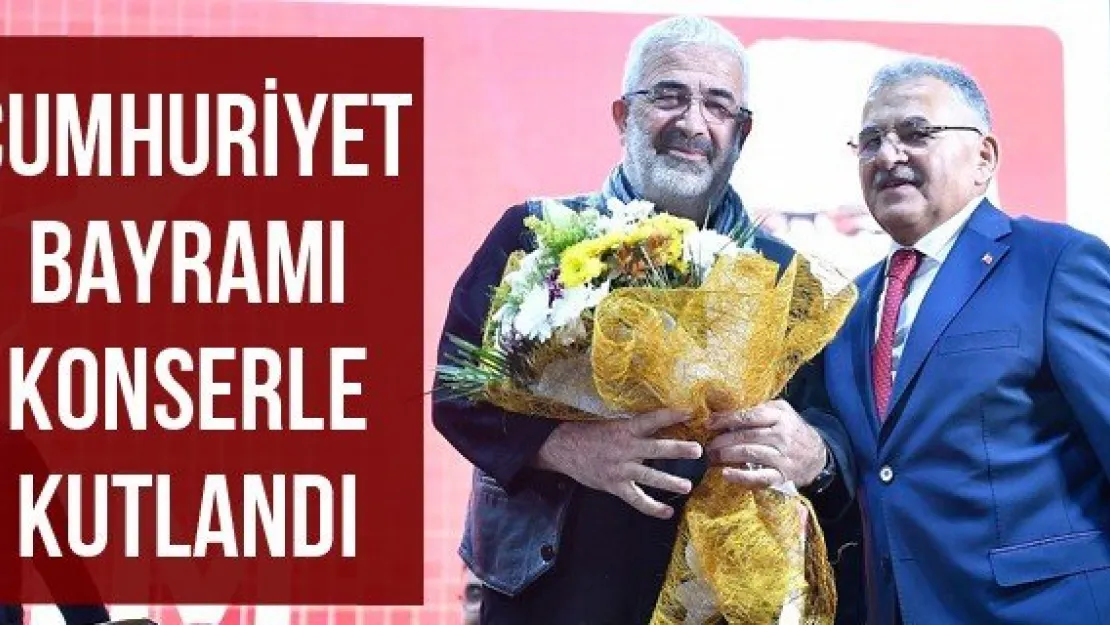 Cumhuriyet Bayramı konserle kutlandı