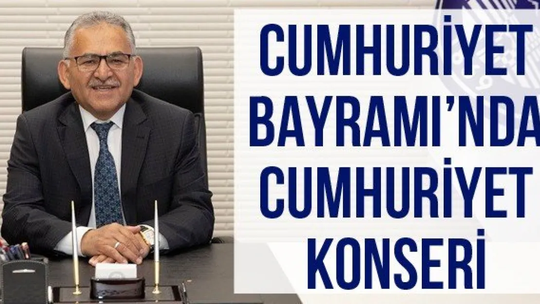 Cumhuriyet Bayramı'nda Cumhuriyet konseri