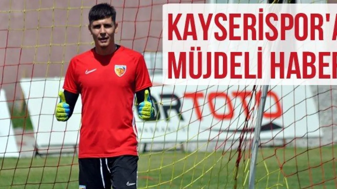 Kayserispor'a müjdeli haber