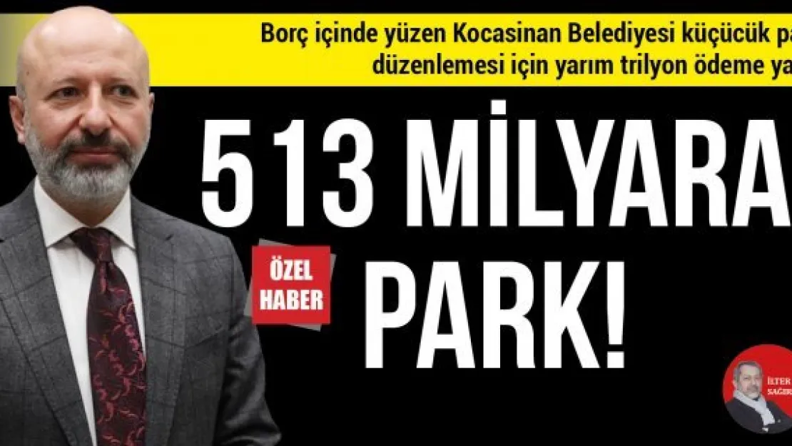 513 MİLYARA PARK!