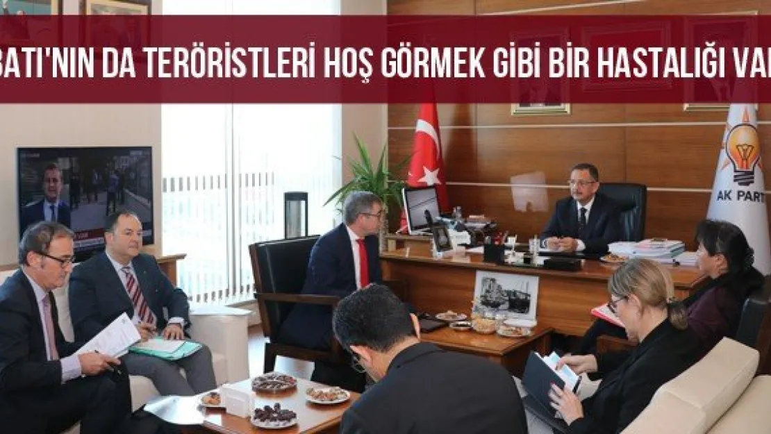 &quotBatı'nın da teröristleri hoş görmek gibi bir hastalığı var"