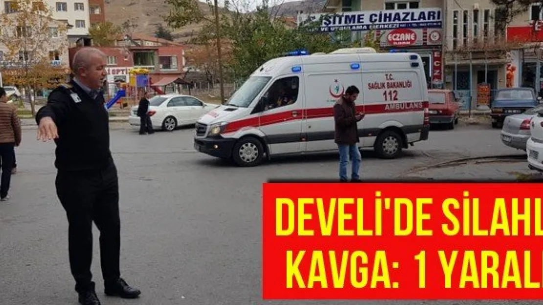 Develi'de silahlı kavga: 1 yaralı