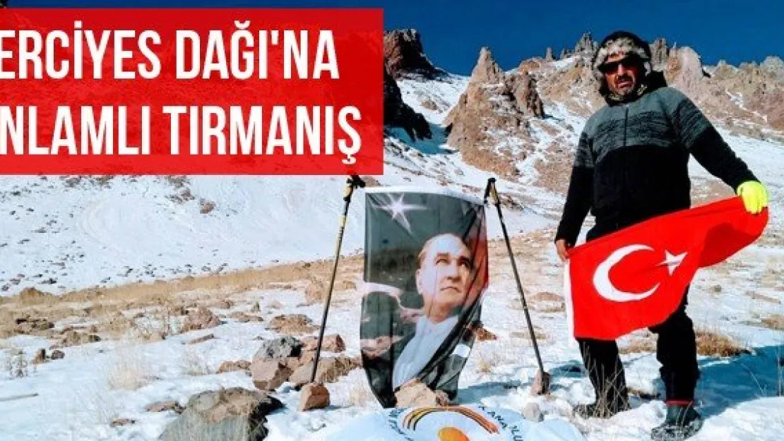 Erciyes Dağı'na Anlamlı Tırmanış