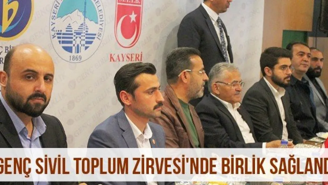 Genç Sivil Toplum Zirvesi'nde birlik sağlandı