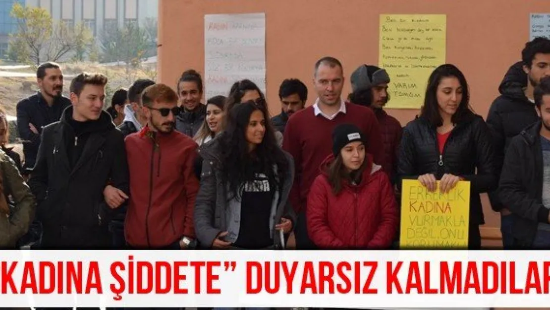 'Kadına Şiddete' Duyarsız Kalmadılar