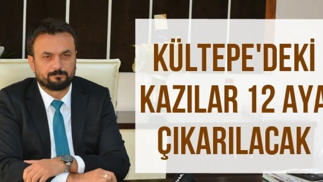 Kültepe'deki kazılar 12 aya çıkarılacak