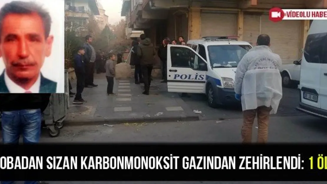 Sobadan sızan karbonmonoksit gazından zehirlendi: 1 ölü