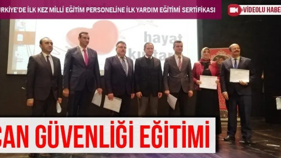 Can güvenliği eğitimi