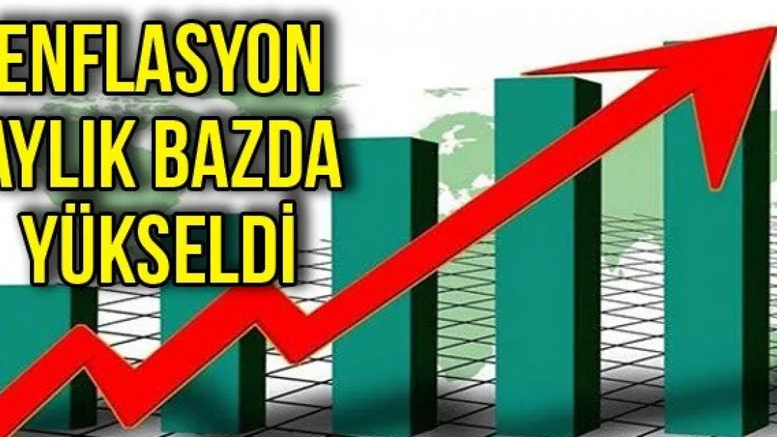 Enflasyon Aylık Bazda Yükseldi