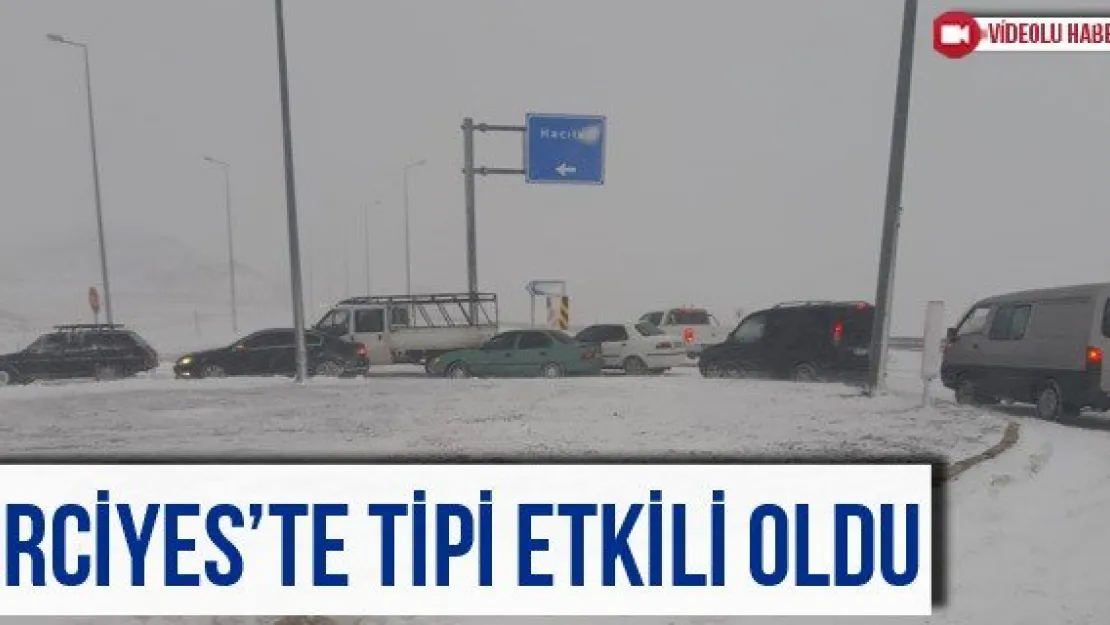 Erciyes'te tipi etkili oldu