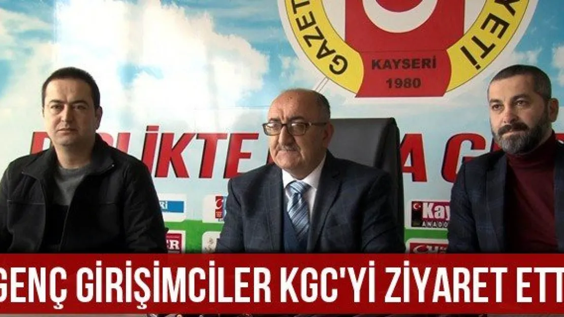 Genç Girişimciler KGC'yi ziyaret etti